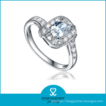 Wholesale Classsic 925 Sterling Silver Ring with CZ (R-0376)